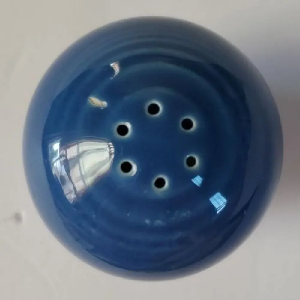 Fiestaware Fiesta Small Shaker Salt Pepper CERAMIC Lapis Blue